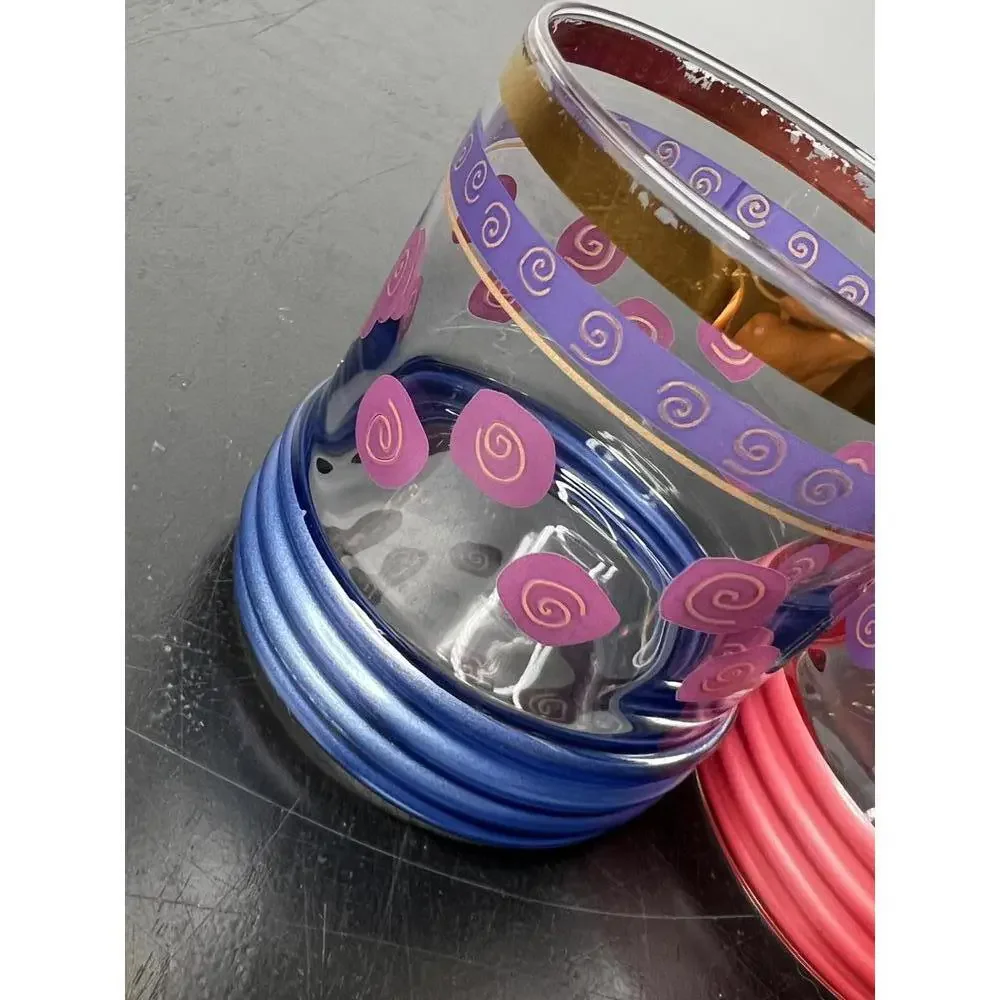 Sakura‎ Sango Sue Zipkin Rocks Mid-Century Modern Whiskey Glass Set